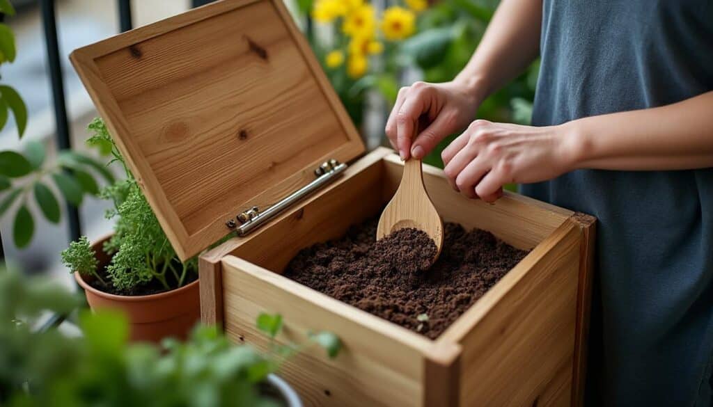 Comment composter les déchets organiques sur son balcon à la maison ?