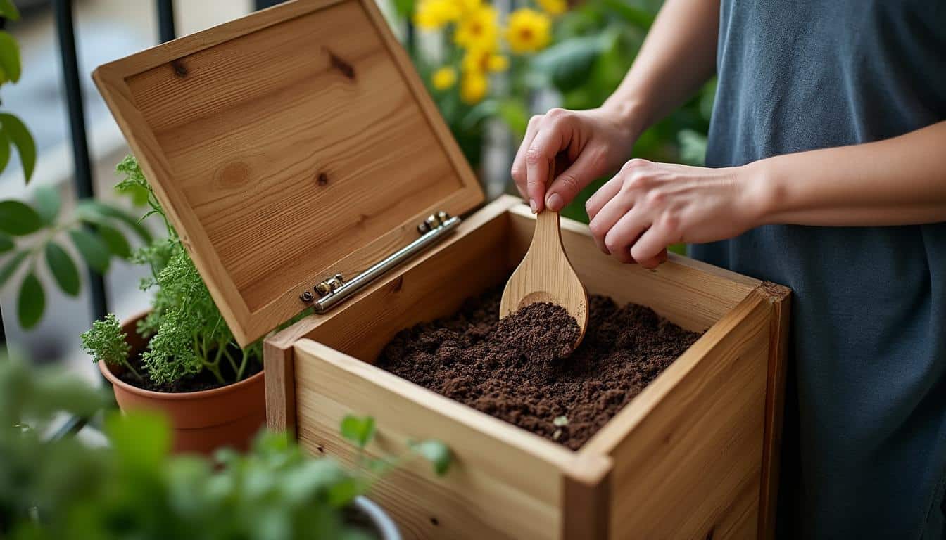 Comment composter les déchets organiques sur son balcon à la maison ?