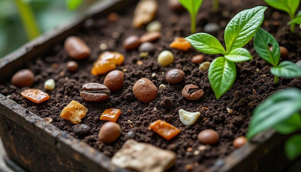 Utiliser des lombrics pour le compost sur un balcon de jardin intérieur