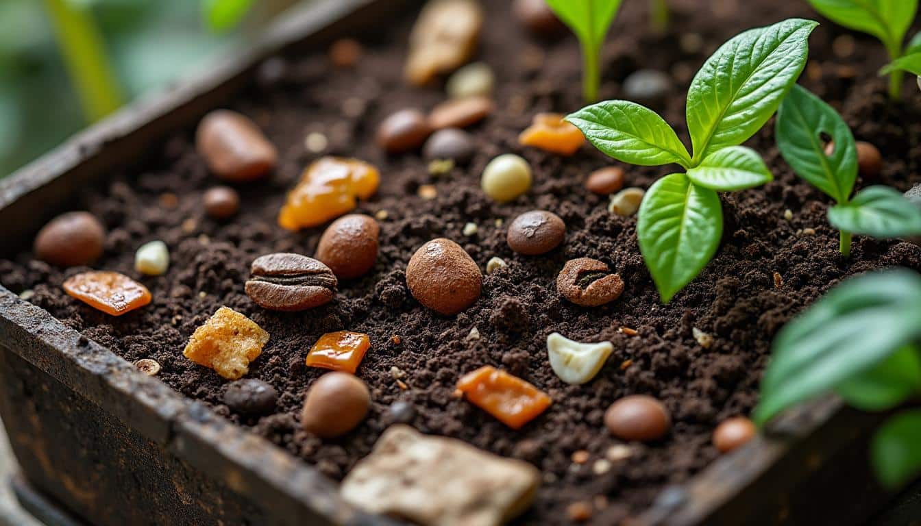 Utiliser des lombrics pour le compost sur un balcon de jardin intérieur