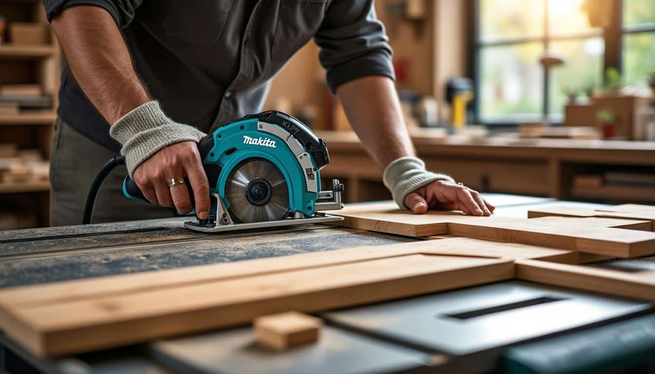 Illustration: Les spécificités techniques qui différencient les scies Makita