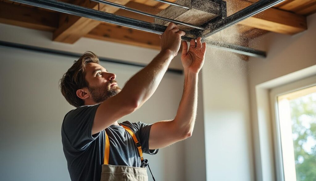 Astuces pour installer des plafonds suspendus grâce à une visseuse placo
