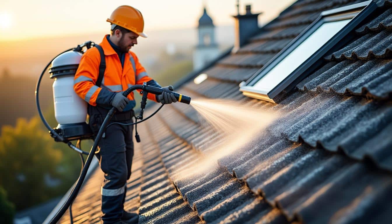 Illustration: Comprendre le rôle et le fonctionnement d’une pompe pulvérisateur pour toiture