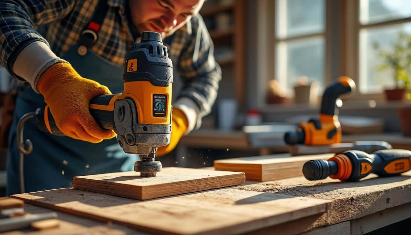 Illustration: Pourquoi privilégier le ponçage avec une perceuse plutôt qu’une ponceuse spécialisée ?