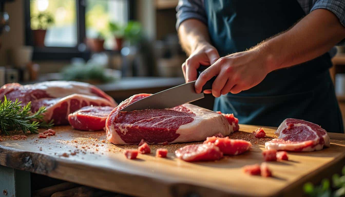 Illustration: Pourquoi la scie à os est-elle indispensable dans la découpe de viande ?