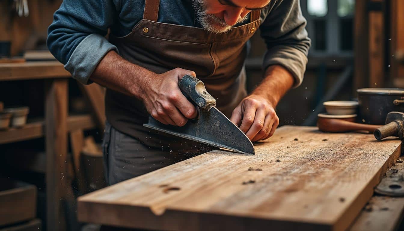 Illustration: Découvrir l’art de la découpe précise avec la scie à tenon