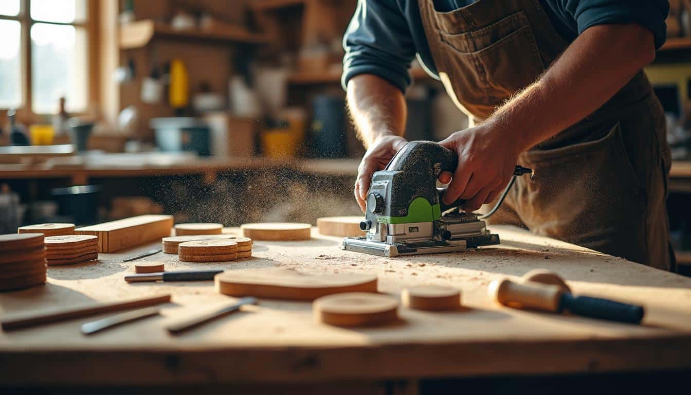 Scie Festool sur table : précision, mobilité et performance
