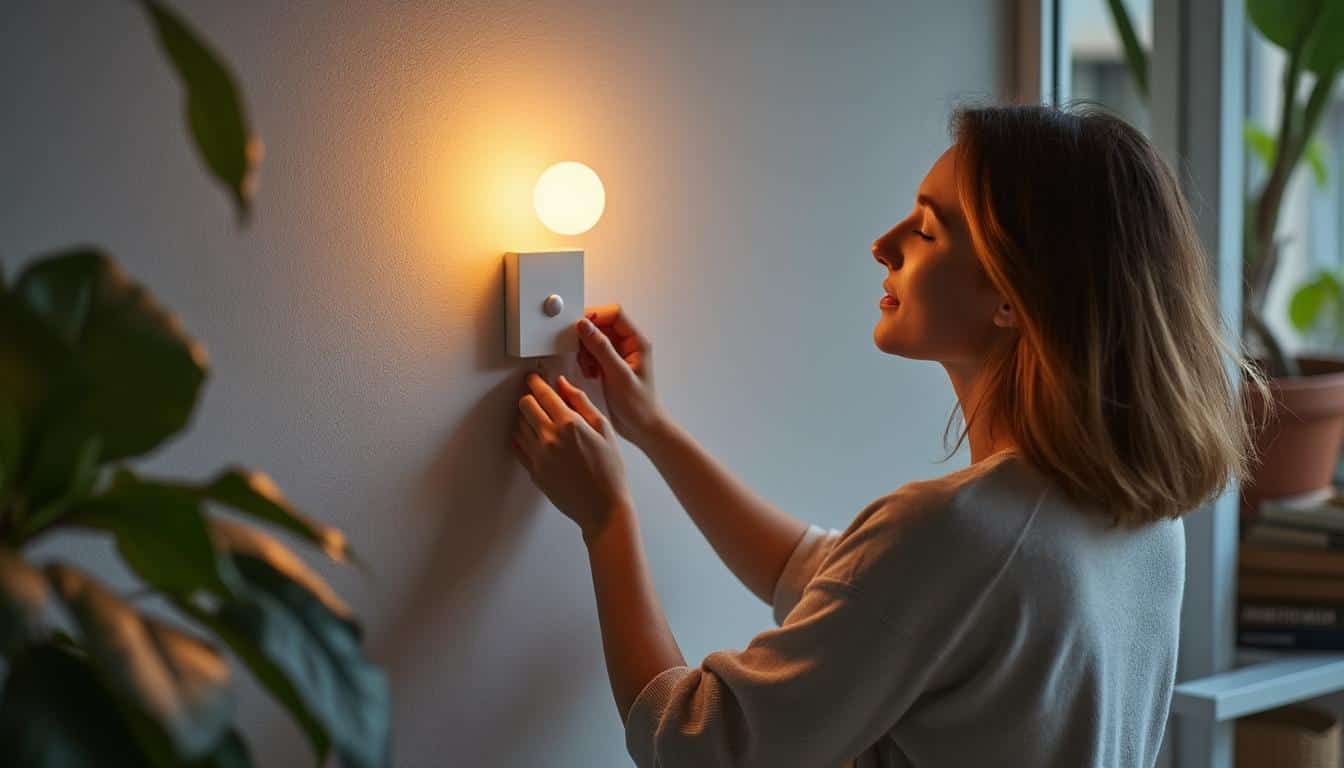 Illustration: Comprendre l’intérêt d’une applique murale équipée d’un interrupteur