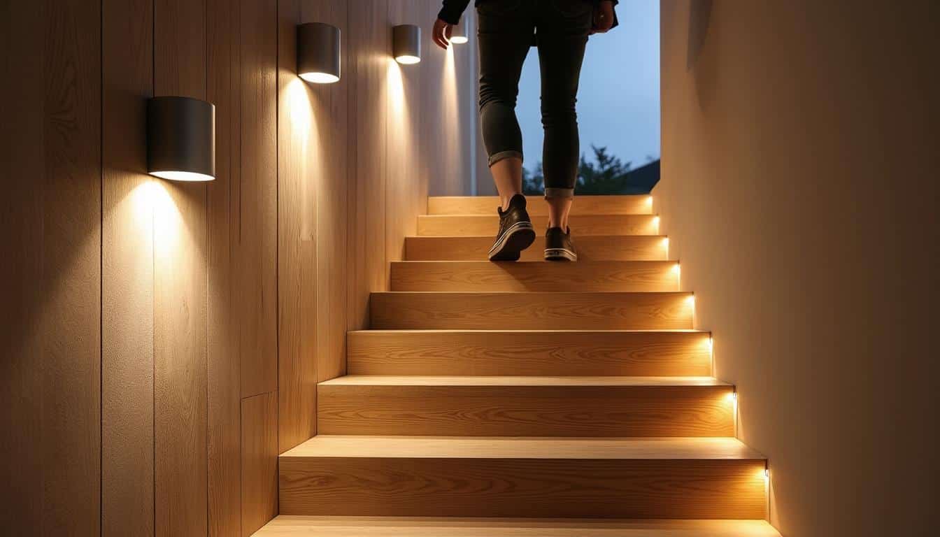 Illustration: Pourquoi choisir une applique murale spécifiquement conçue pour l’éclairage de l’escalier ?