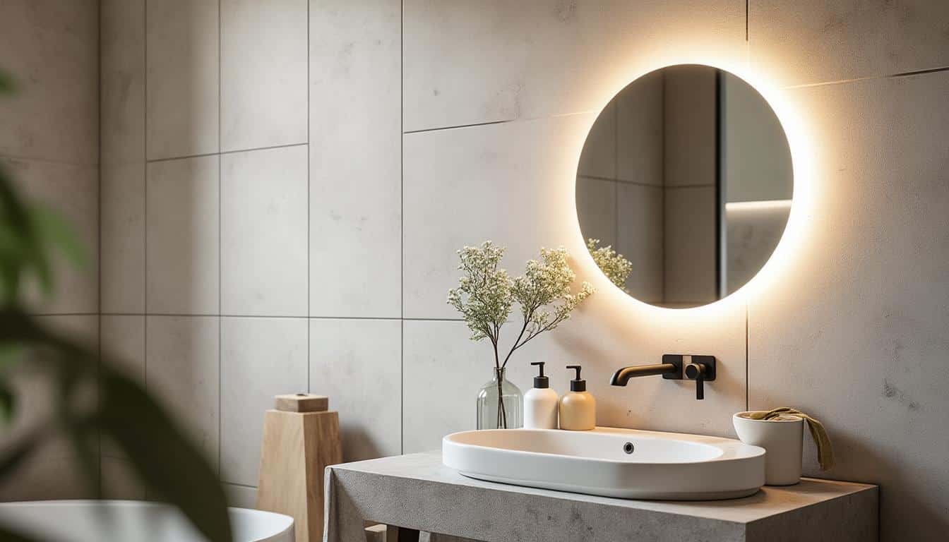 Applique murale miroir : guide pour un éclairage idéal en salle de bain