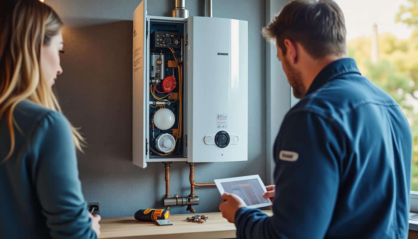 Illustration: Comprendre le fonctionnement d’une chaudière électrique à eau chaude