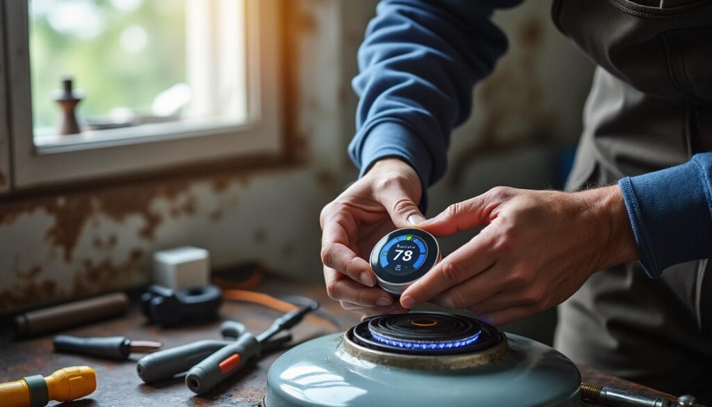 Installer un thermostat sur la chaudière à gaz : guide complet