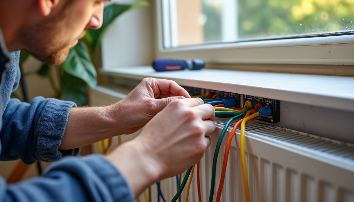 Illustration: Comprendre le fonctionnement et l’importance du câblage d’un radiateur électrique