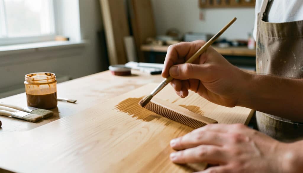 Peinture effet bois : réussir un rendu naturel
