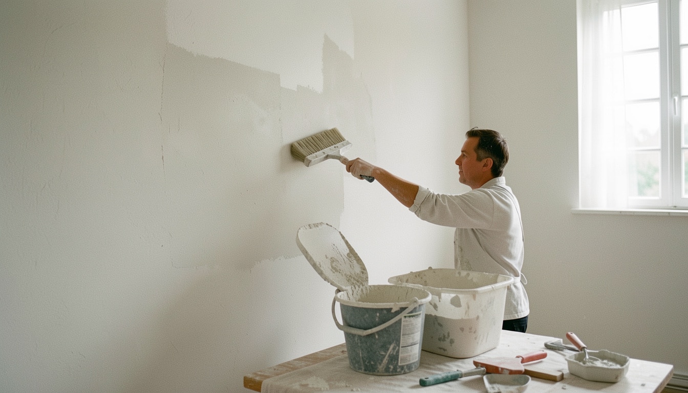 Peinture à la chaux : application, rendu et limites