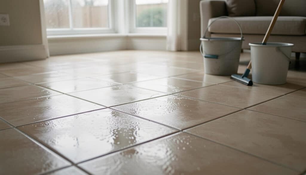Carrelage humide : causes, signes et solutions