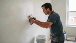 Comment poncer une peinture avant de repeindre