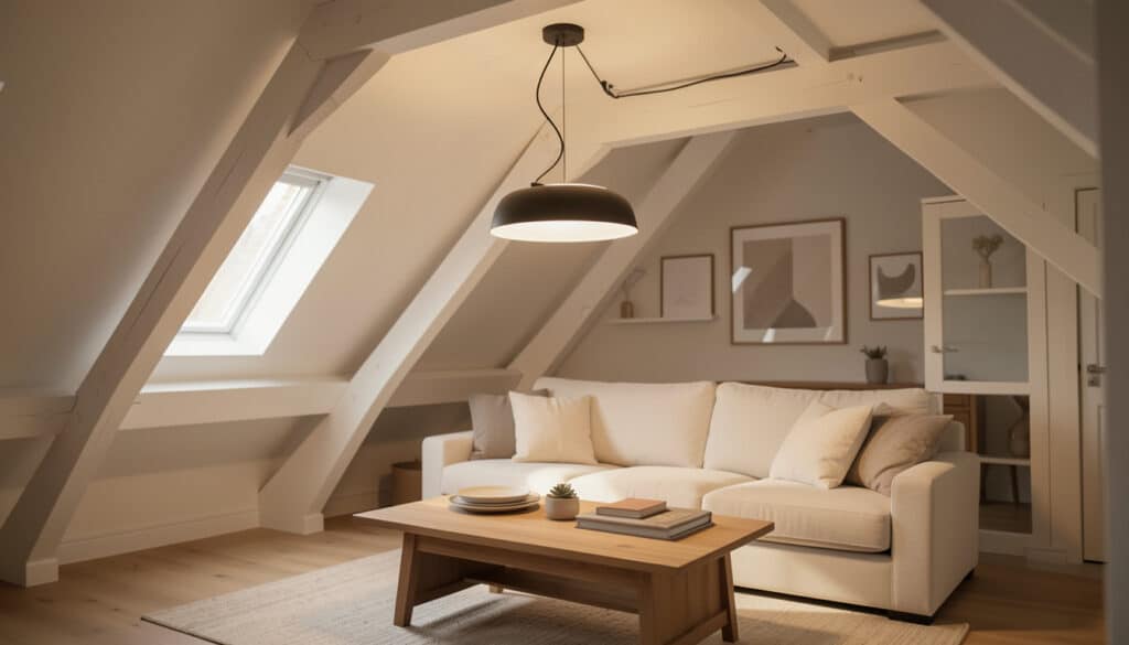Bien choisir un luminaire pour plafond incliné